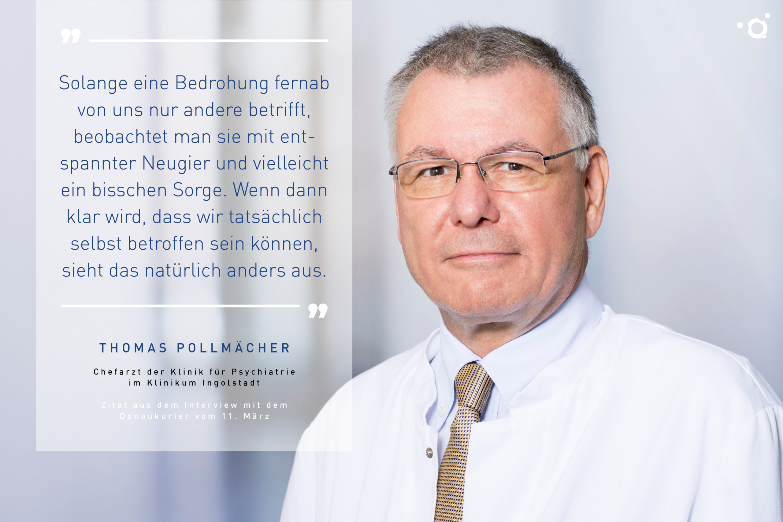 Pollmächer Interview Coronavirus