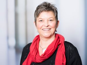 Susanne Hainzinger, Chefarztsekretärin der Klinik für Neurochirurgie im Klinikum Ingolstadt
