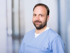Volker Stöckle, Oberarzt am Institut für Anästhesie und Intensivmedizin am Klinikum Ingolstadt