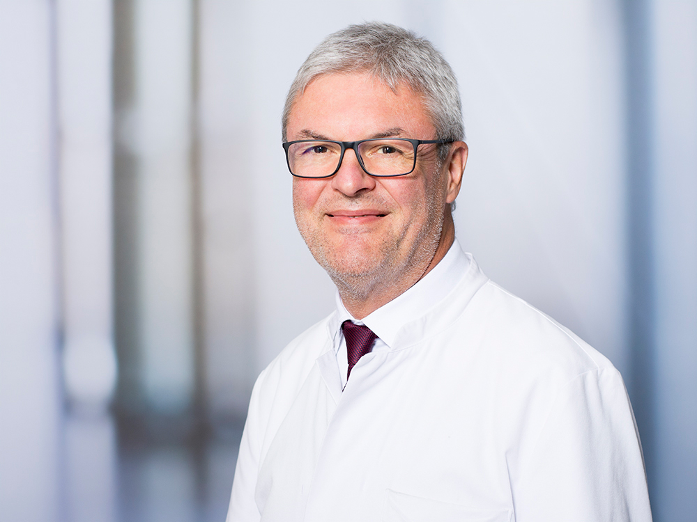 Dr. Friedrich Lazarus, Direktor der Medizinischen Klinik III im Klinikum Ingolstadt