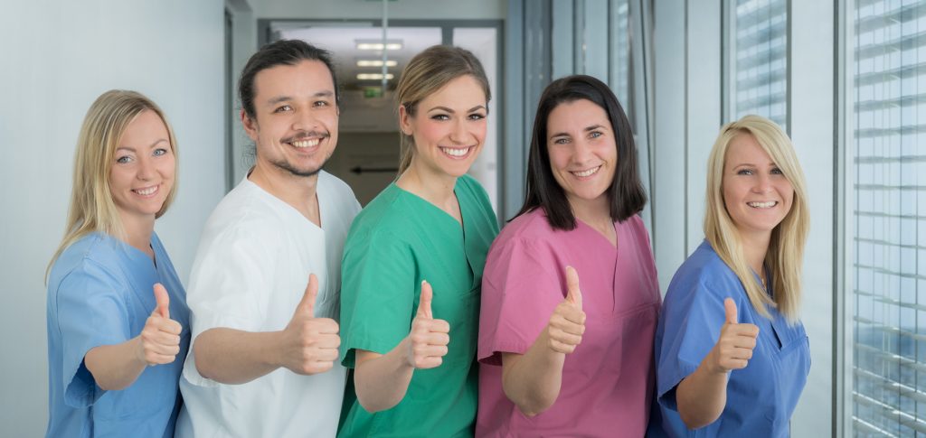 Das Pflegeteam des Klinikums Ingolstadt freut sich auf Verstärkung.