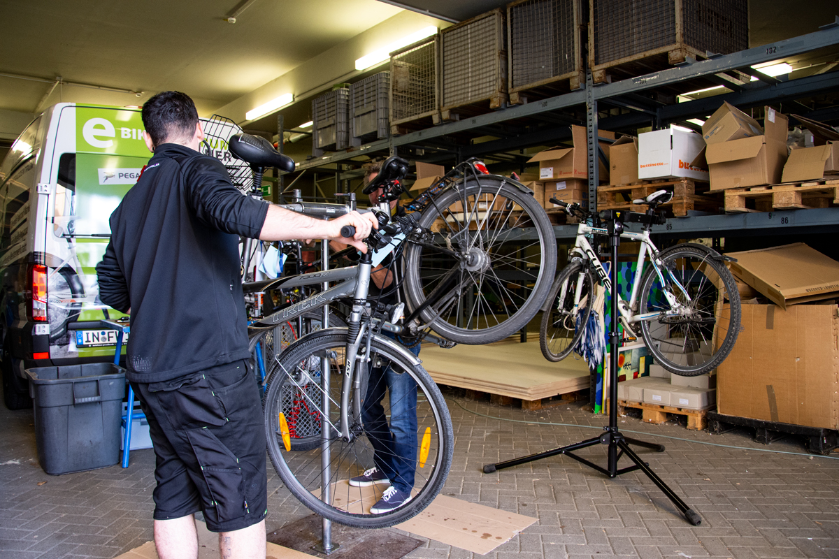 Checkup für das Fahrrad Klinikum Ingolstadt GmbH