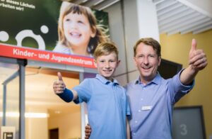 Daumen hoch für die ambulante Sprechstunde der Kinderchirurgie